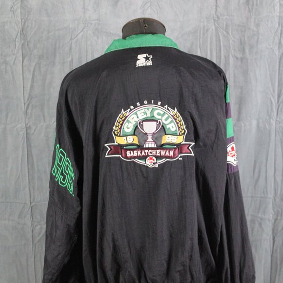 Vintage CFL Jacket - Gery Cup 1995 By Starter - Men's 2XL - Picture 8 of 11